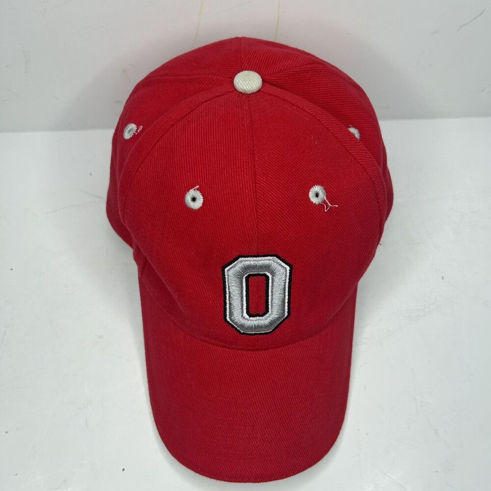 Ohio State Buckeyes Vintage Hat/cap, Red Donegal Bay made in USA adjustable - Picture 2 of 11